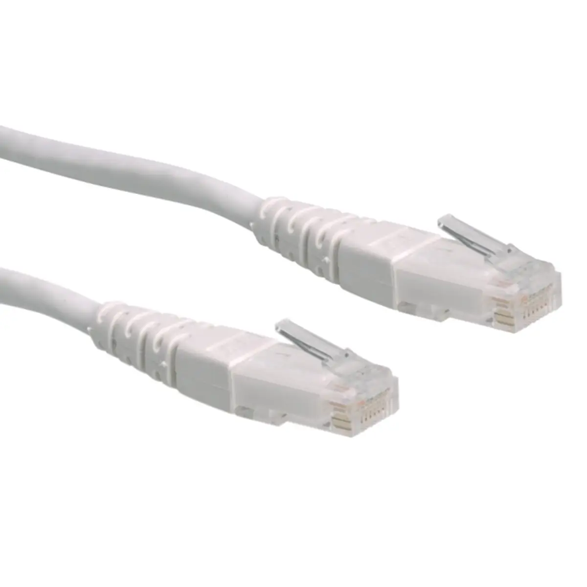 Patch cable RJ-45 U/UTP Cat6 White 0,3m