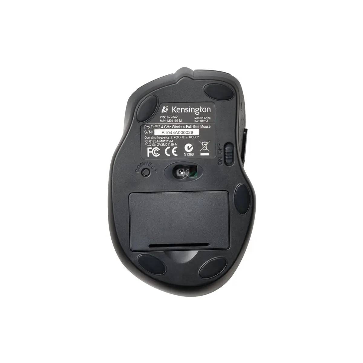 Pro Fit Wired Mouse PS2/USB black