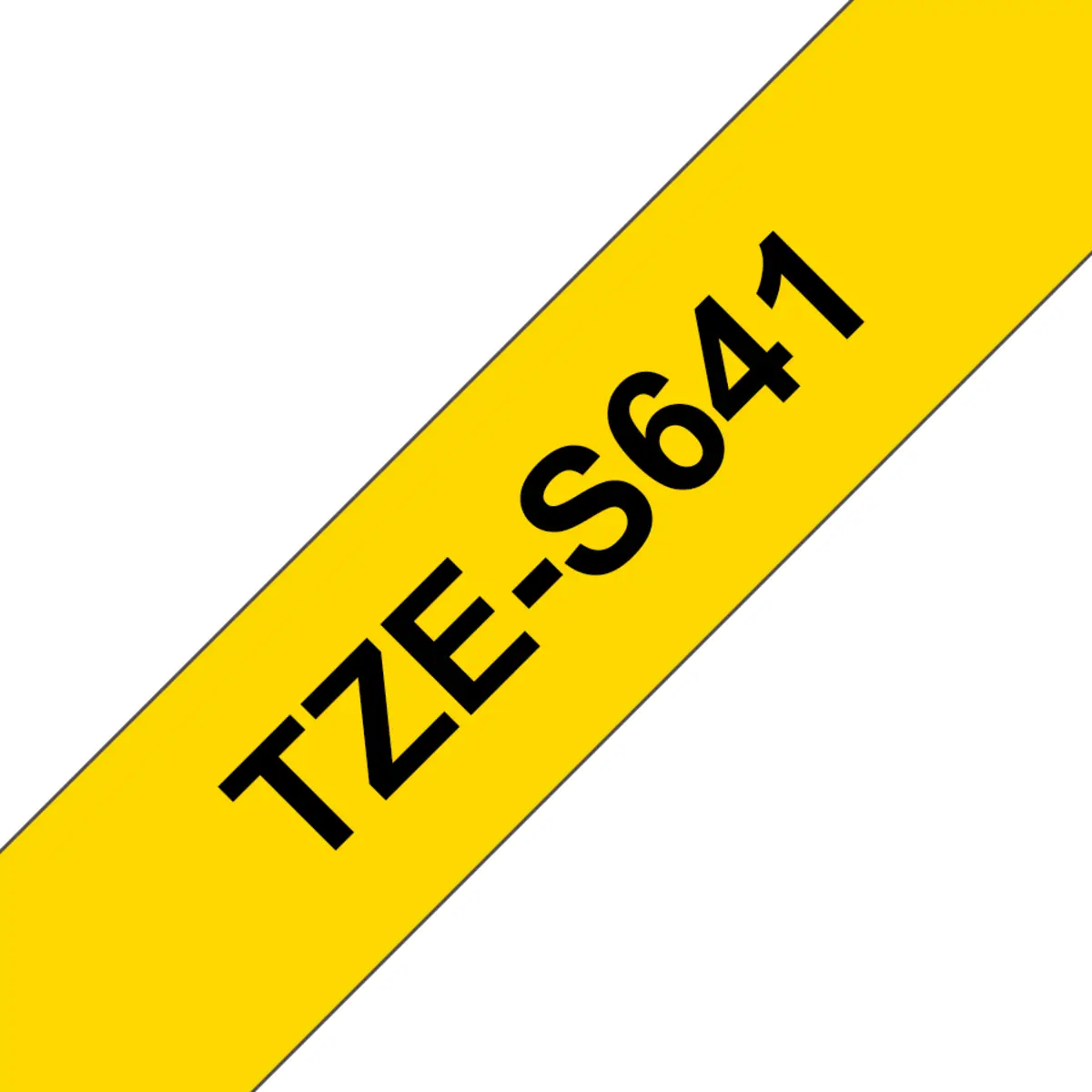Bredher band TZES641 black to yellow 1,8cmx8m