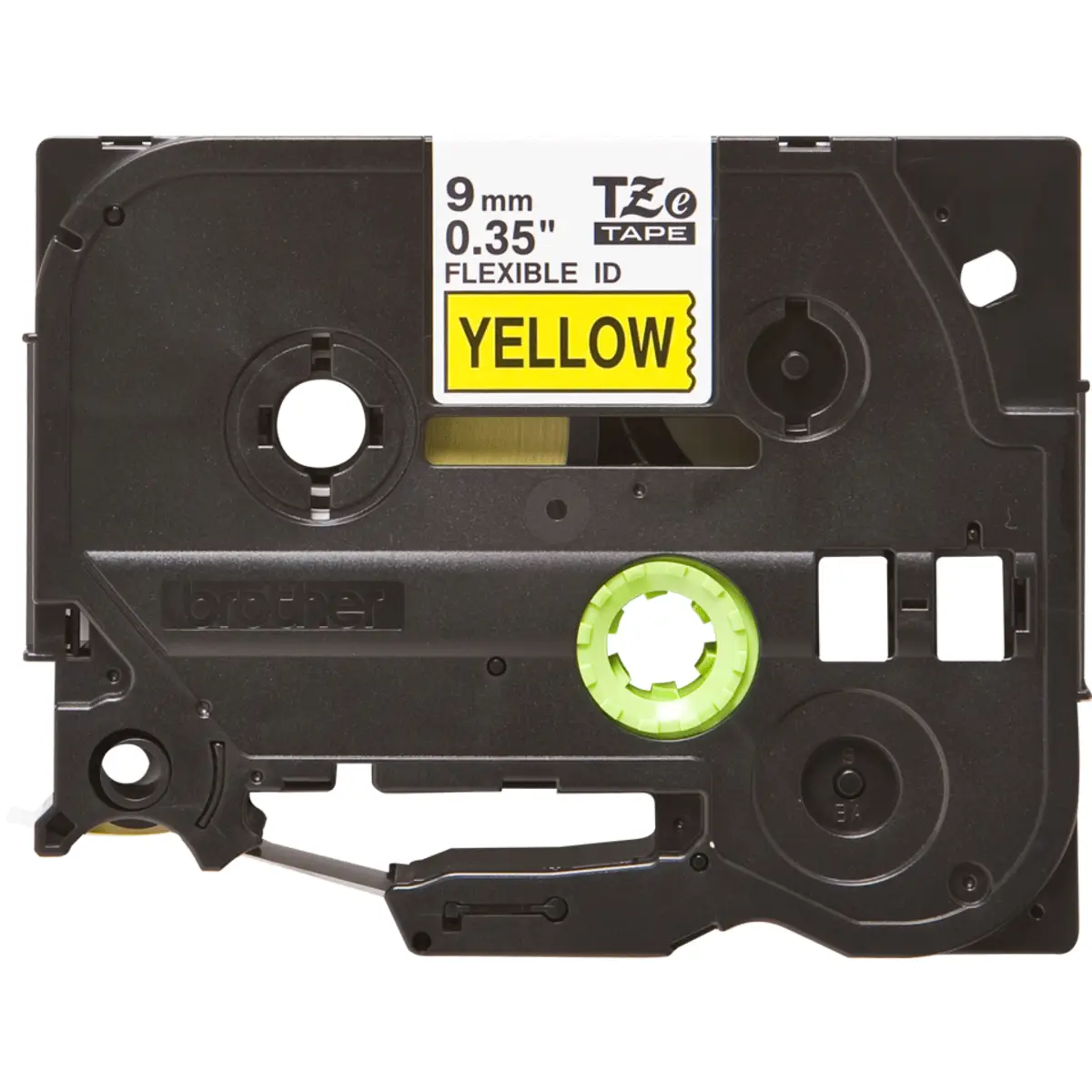 TZEFX621 Schriftbandkassette 0,9cm x 8m für Brother P-Touch 1250CC, 1250J, 1250LB, 1290VP, 1400, 1650, 1830VP, 1850CC, 18R, 1950VP, 210E, 2420PC, 2430PC, 2450CC, 2500PC, 2700, 2700VP, 350, 3600, 550