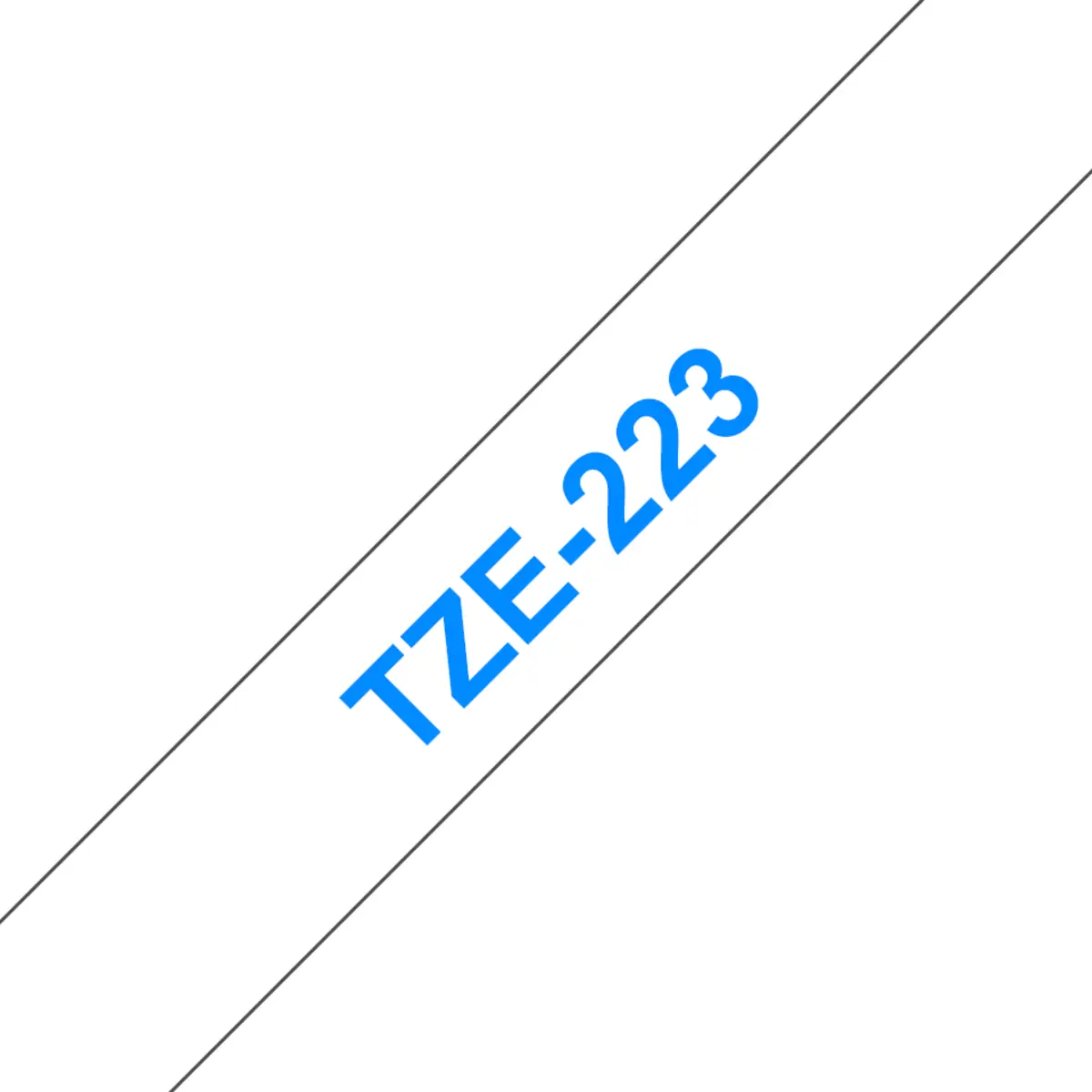 Bredher TZE223 bandcassette blue to white for P-Touch GL-H105, PT-1000, 1010, 1080, 1090, 1280, 1290, 2030, 2470,