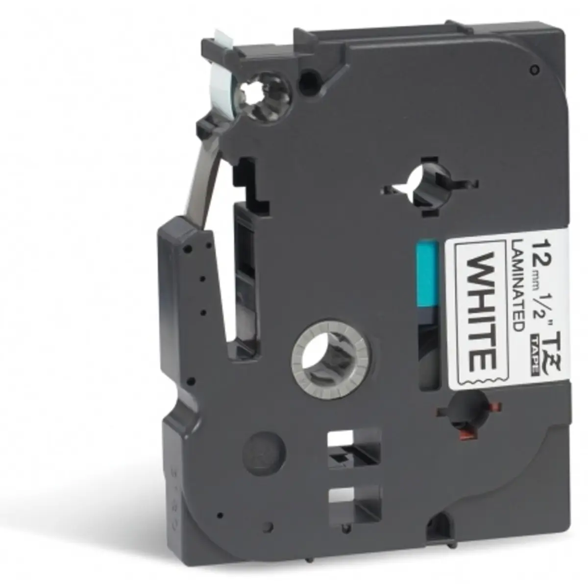 Bredher band TZE-231CIV 12mmx8m black white laminated for P-Touch 1090, 1290, 1830, 2030, 2100, 2430, 2700, 273