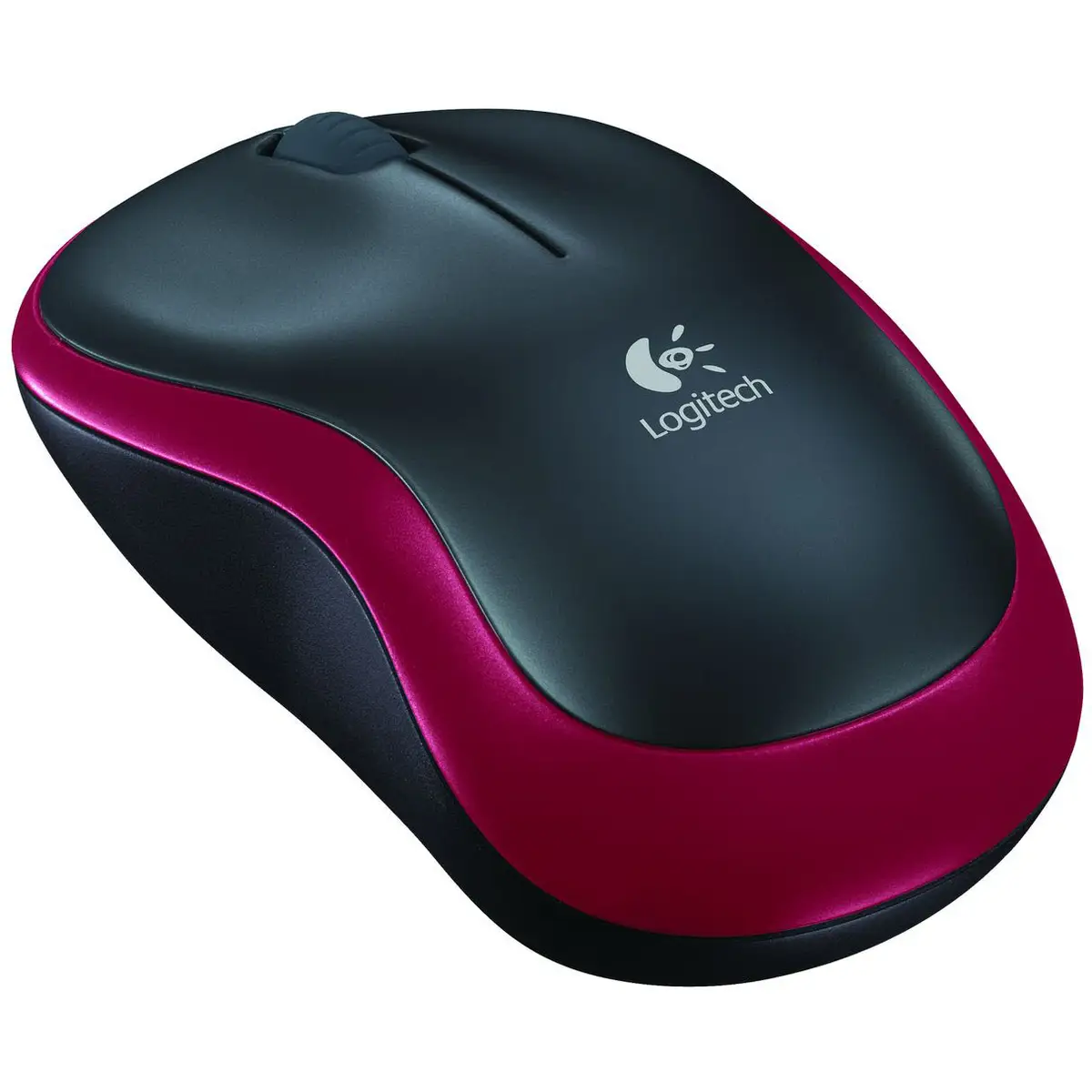 M185 Wireless Notebook-Mouse USB rot 3Tasten+Scroll