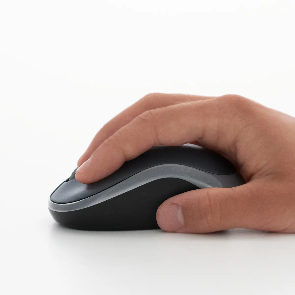 M185 anthracite Notebook-Mouse USB red 3Keys+Scroll