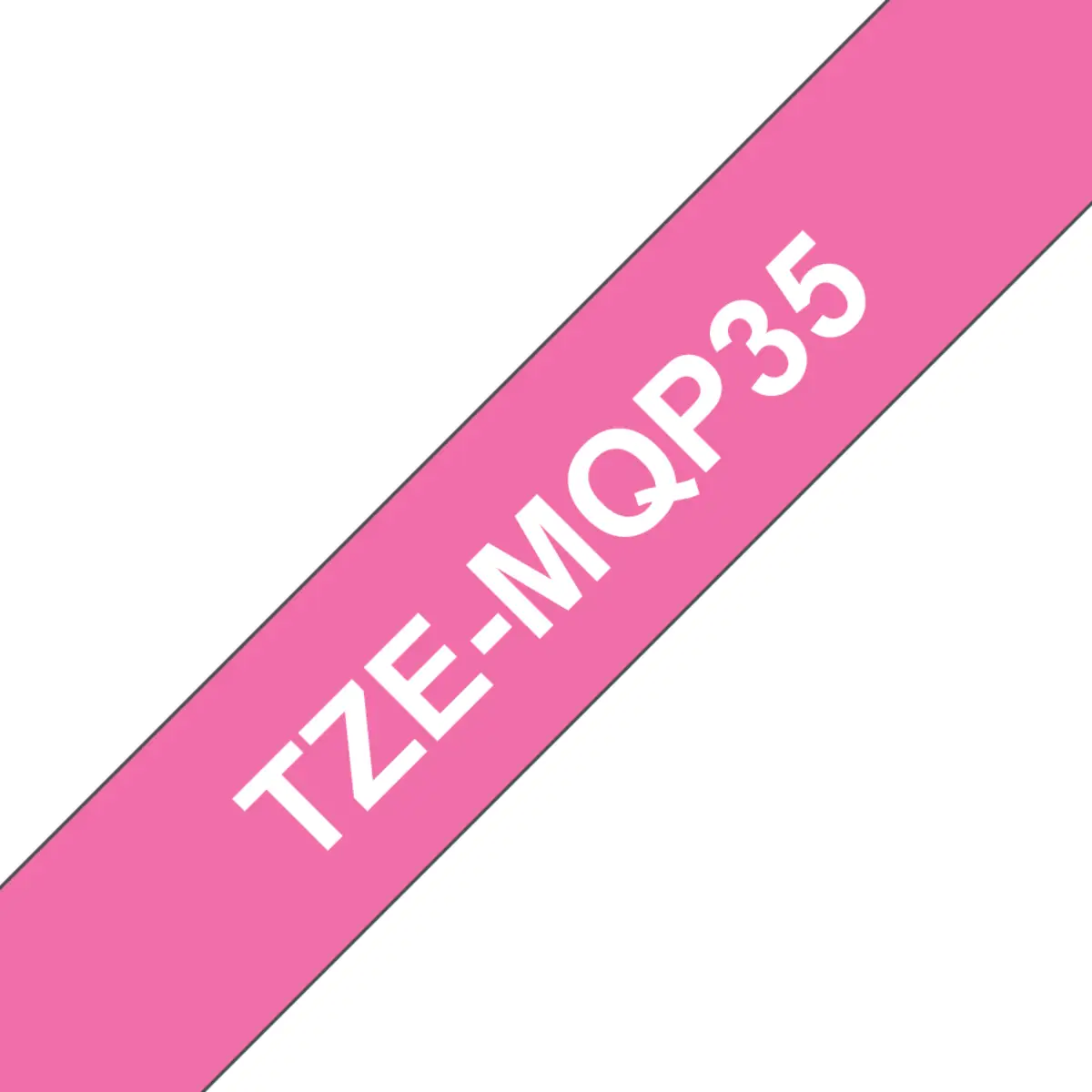 Bredher band TZe-MQP35 12mmx5m white to pink