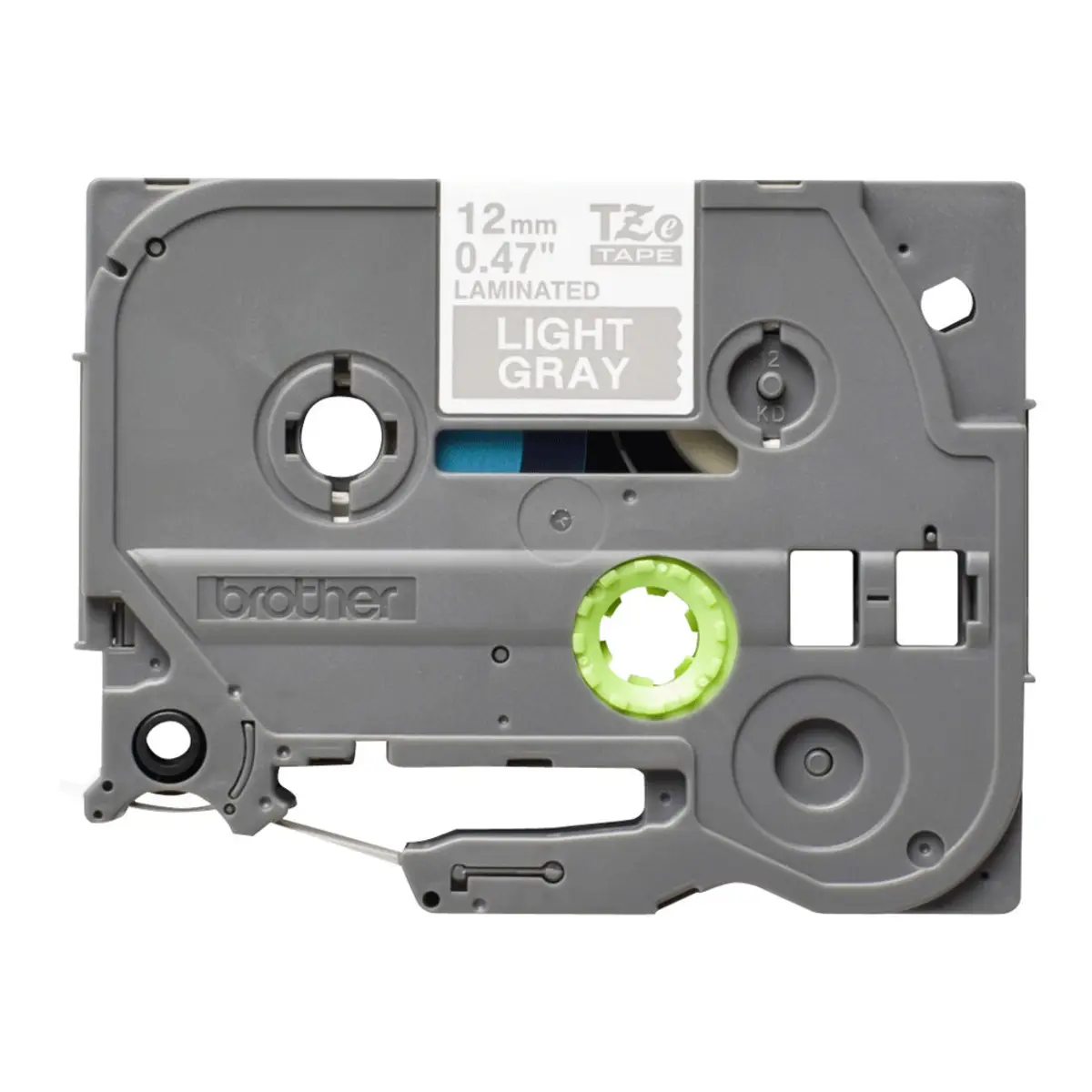 Bredher TZe-MQL35 bandcassette white to brightgrey for P-Touch PT-1010, 1080, 1090, 1230, 1290, 2110, 2430, 7100, 7