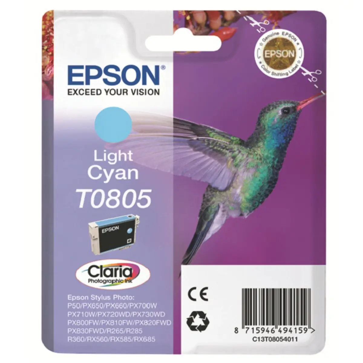 Ink Cartridge C13T08054011 bright cyan