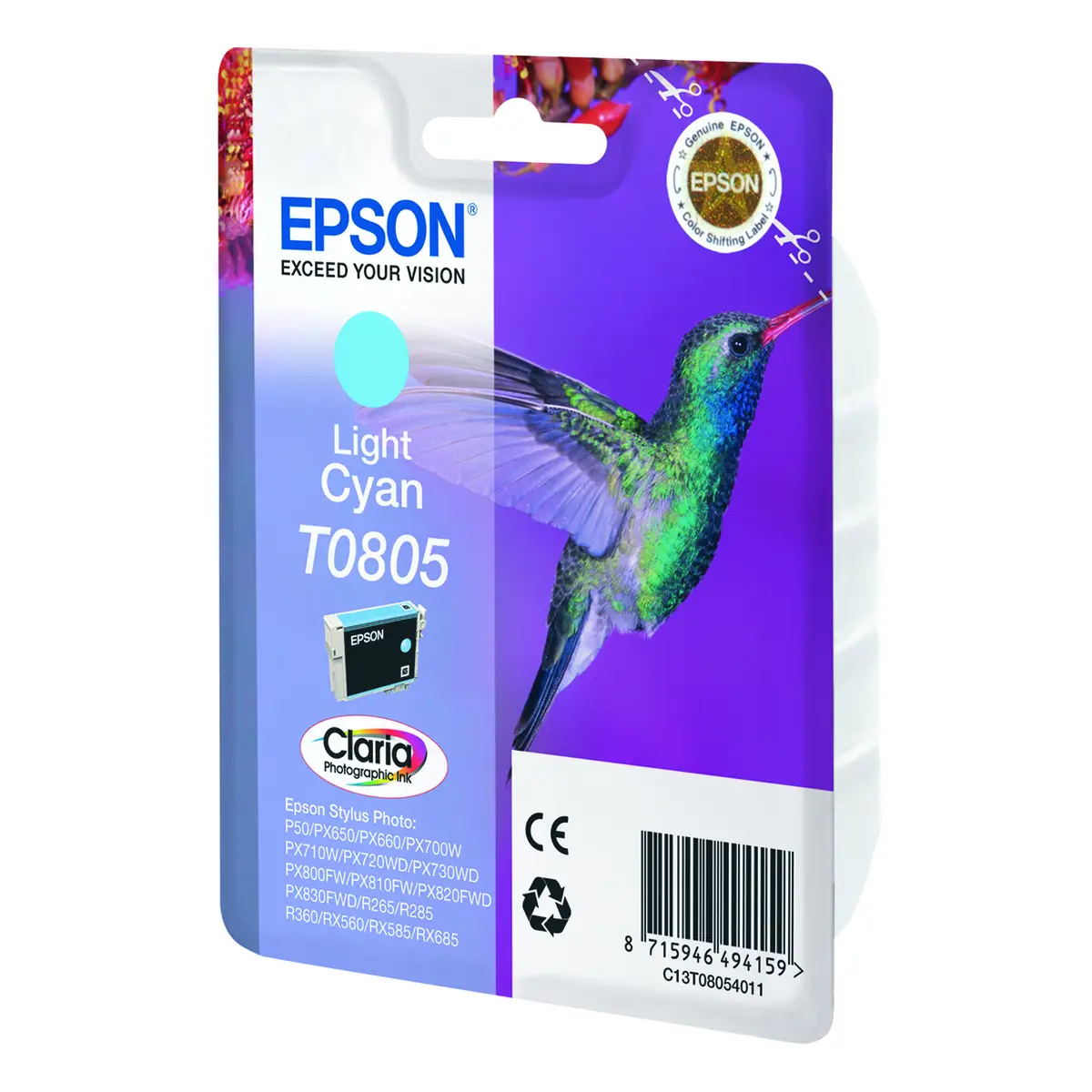 Ink Cartridge C13T08054011 bright cyan