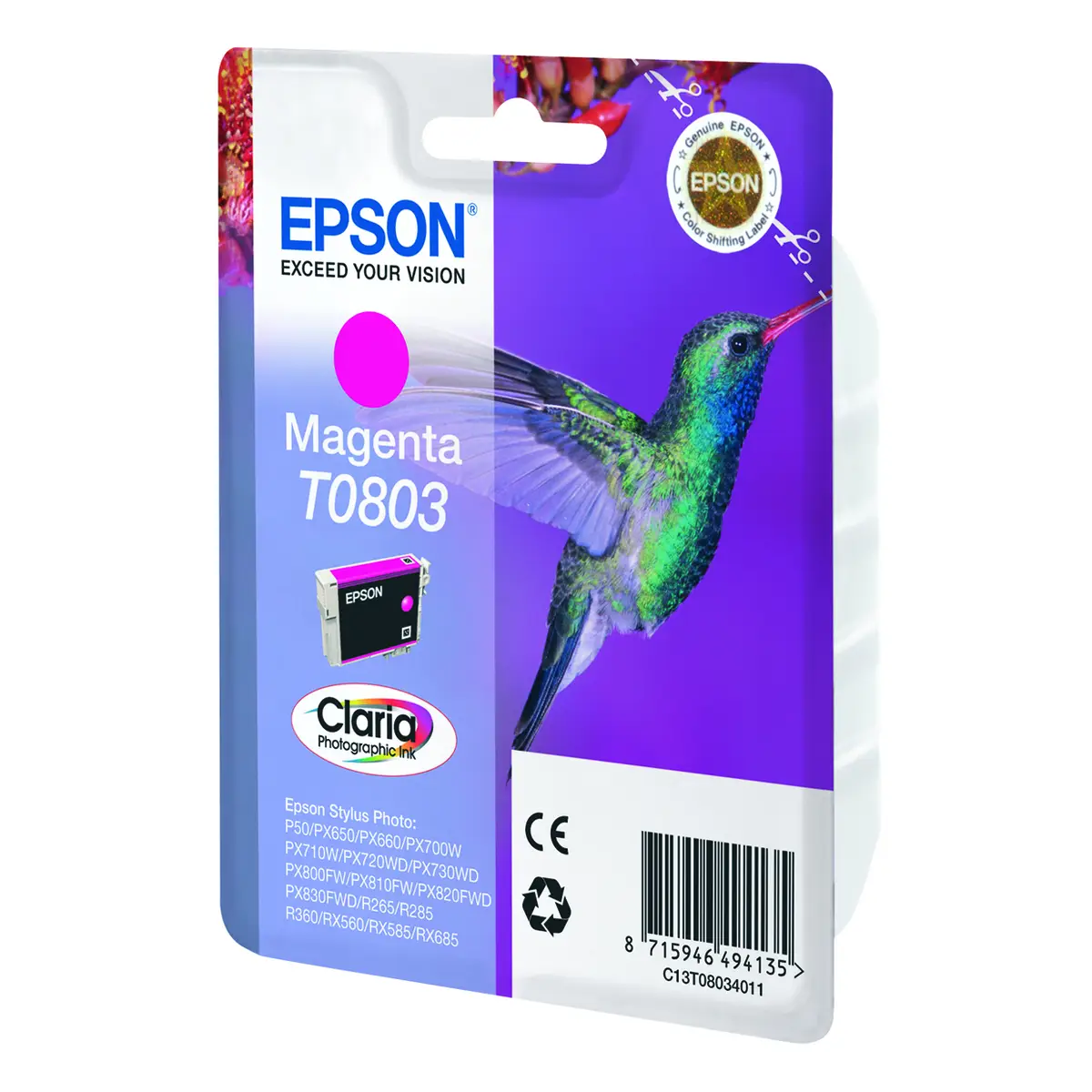 Ink Cartridge T0803 magenta