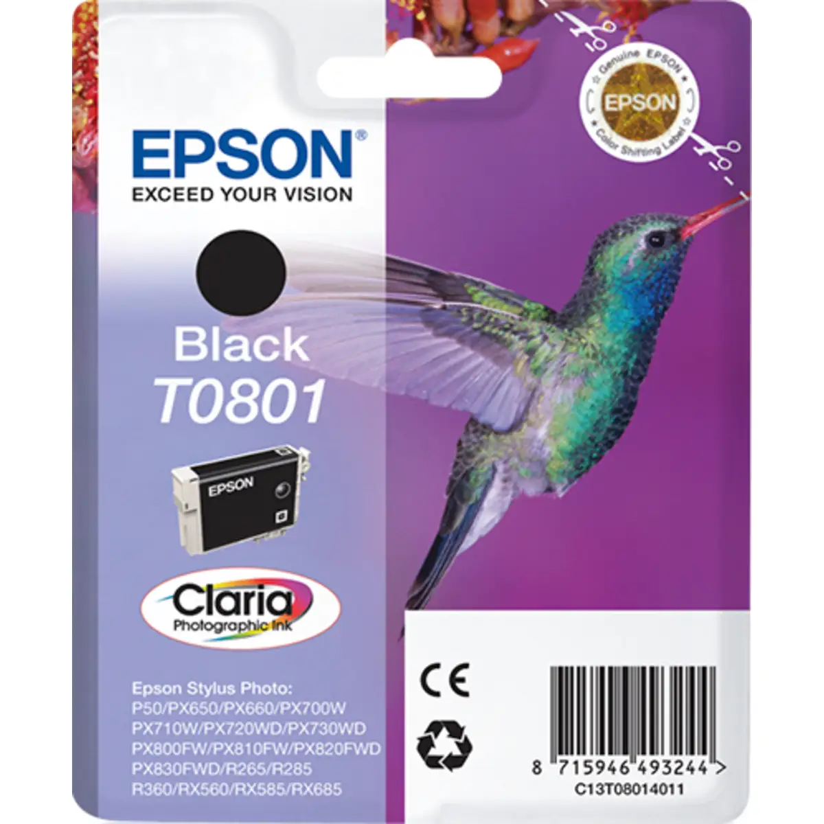 Ink Cartridge C13T08014011 black
