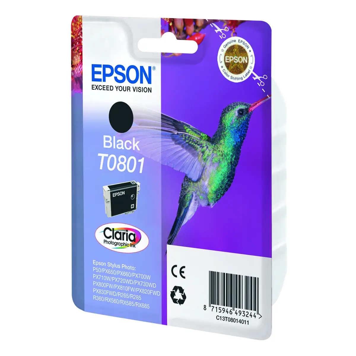Ink Cartridge C13T08014011 black