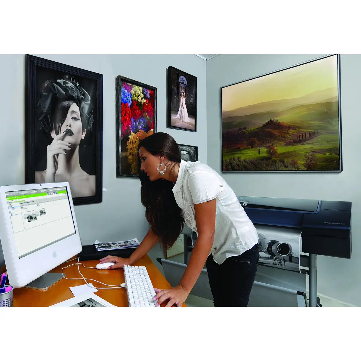 DesignJet Z3200ps A1 Großformatdrucker Farbtintenstrahldruck 2400x1200dpi