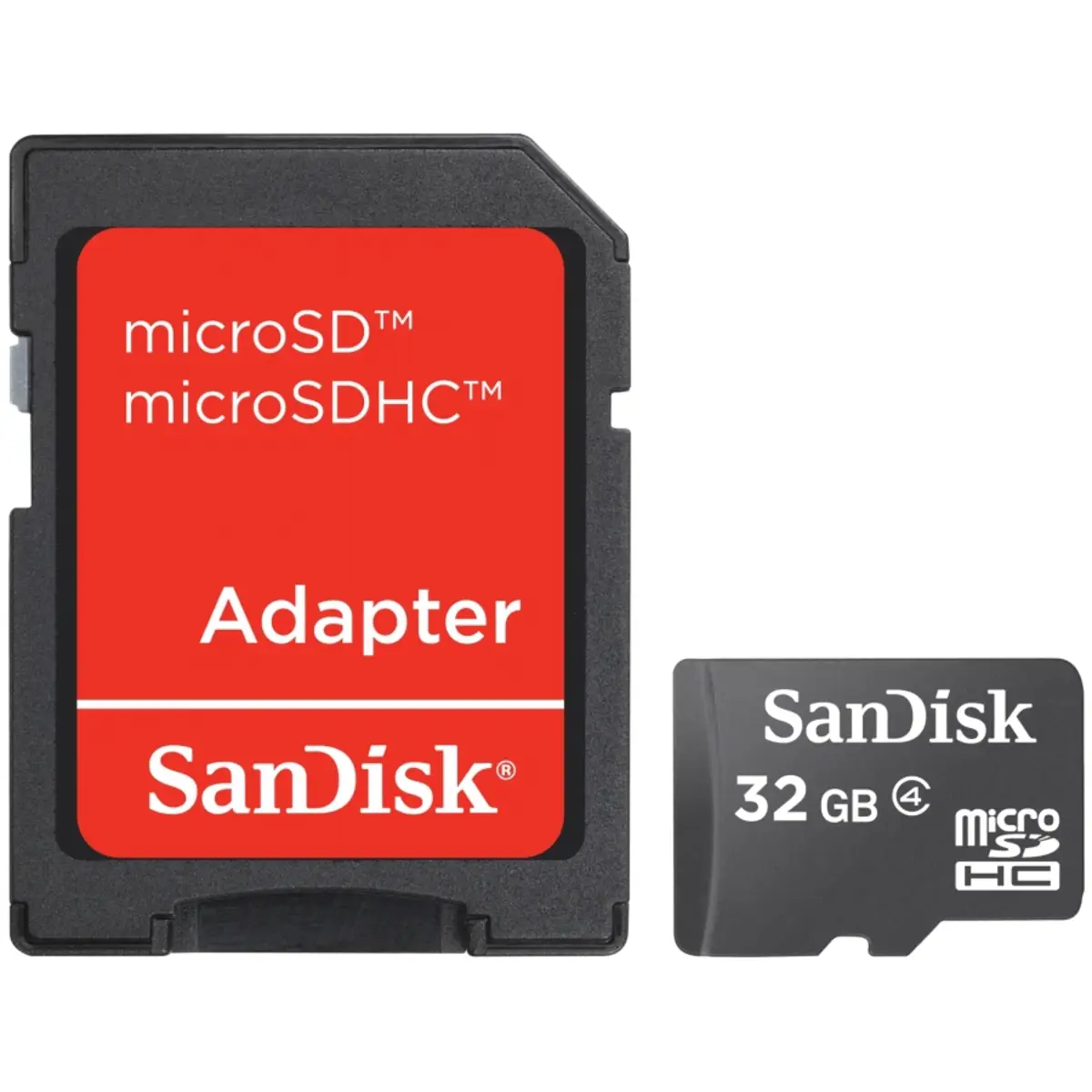 microSDHC Card 32GB Class 2 inkl. SD Adapter