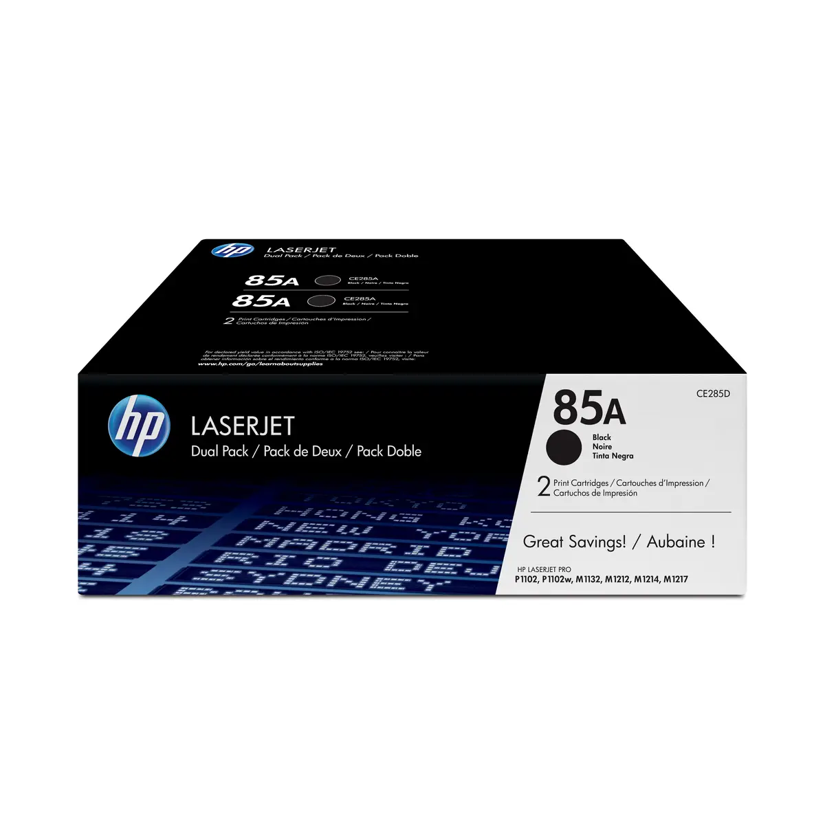 Toner CE285AD ca. 1600 pages black Twinpack