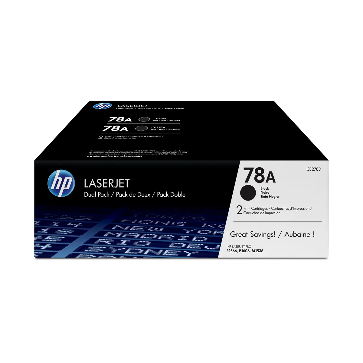 Toner CE278AD ca. 2100 pages black Twinpack