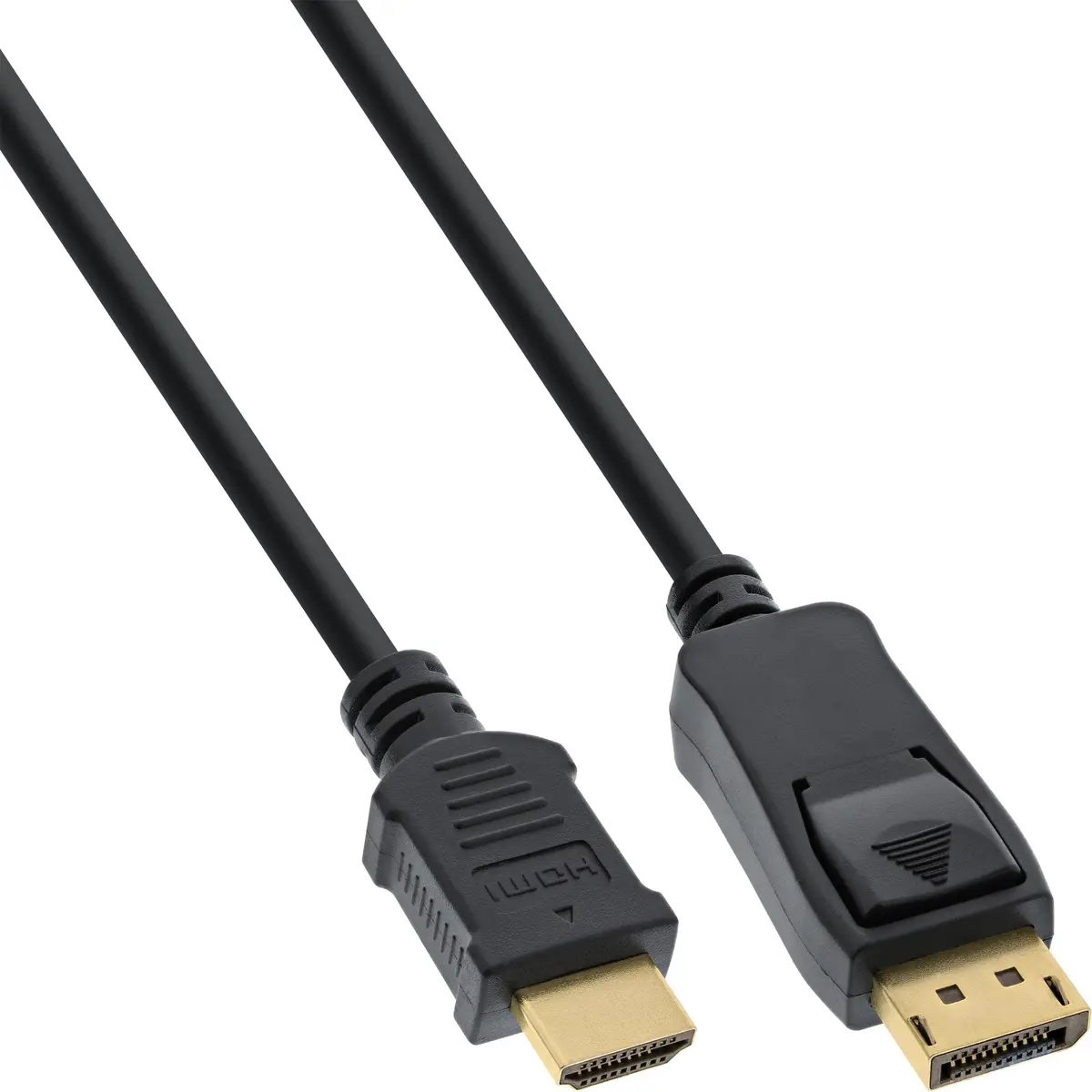 Kabel DisplayPort/HDMI Stecker/Stecker Schwarz 2 m