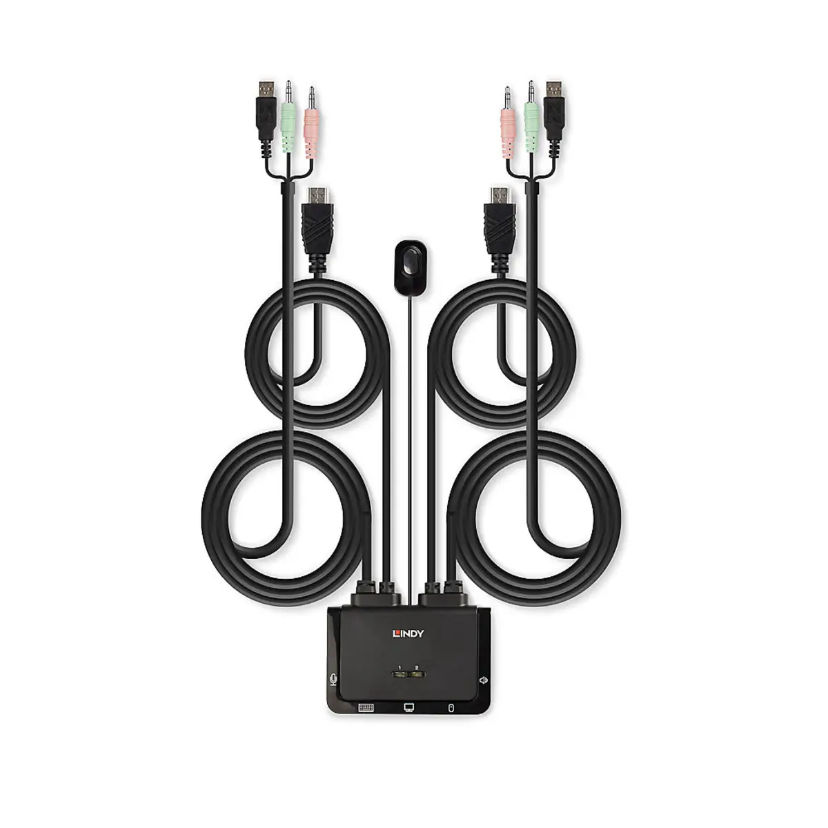 HDMI KVM Switch Compact 2 Port