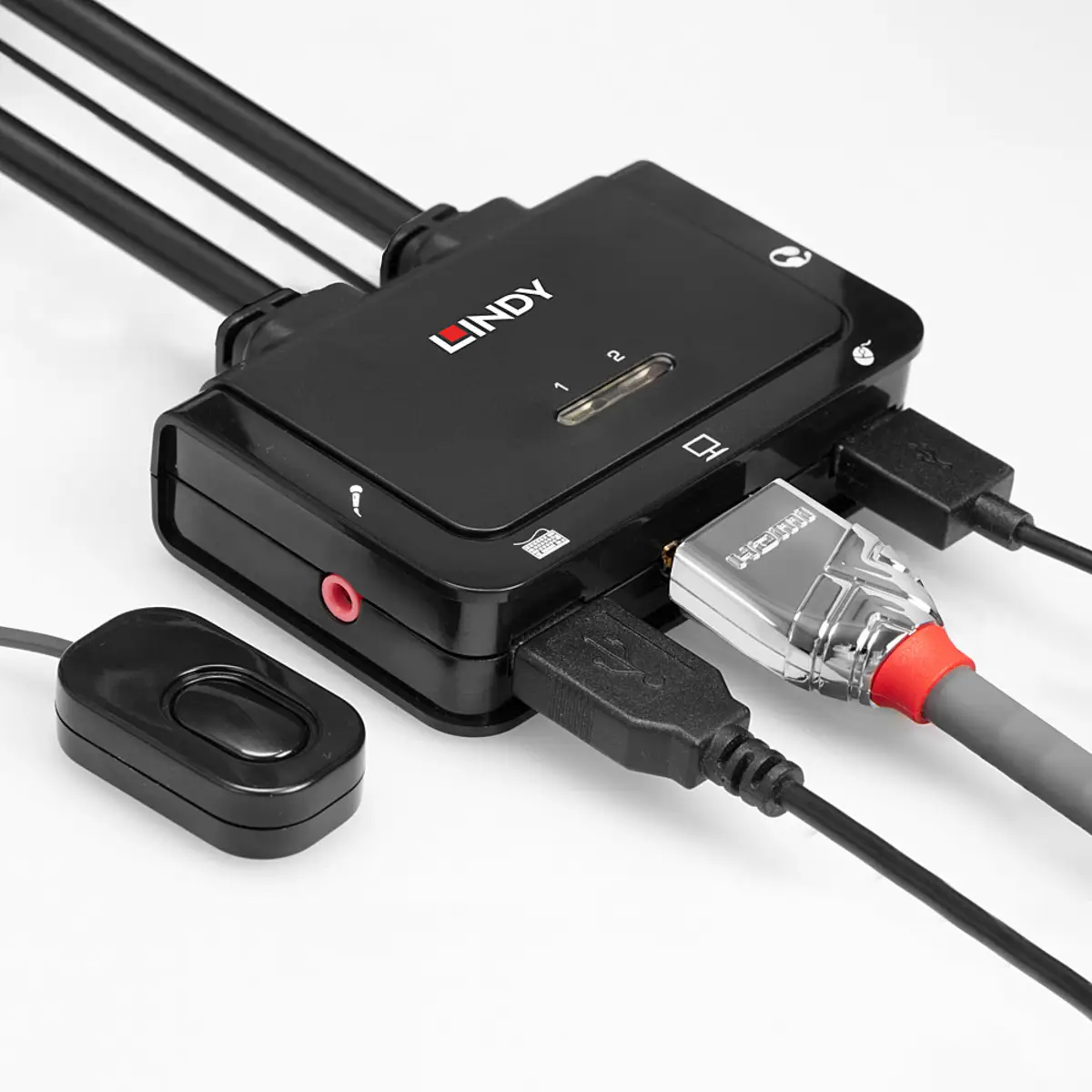 HDMI KVM Switch Compact 2 Port