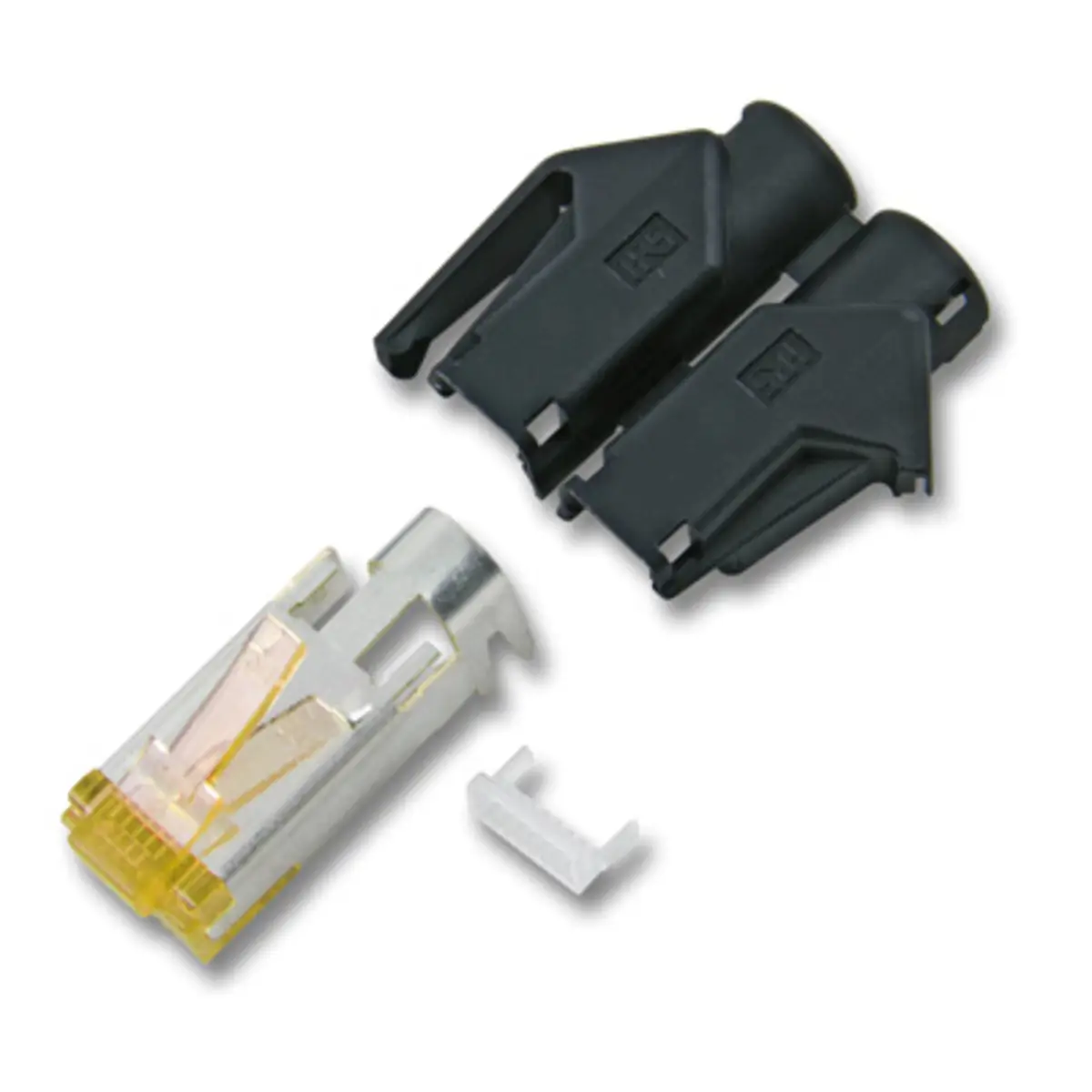 Patchkabel RJ-45 S/FTP Cat6a Blau 3m