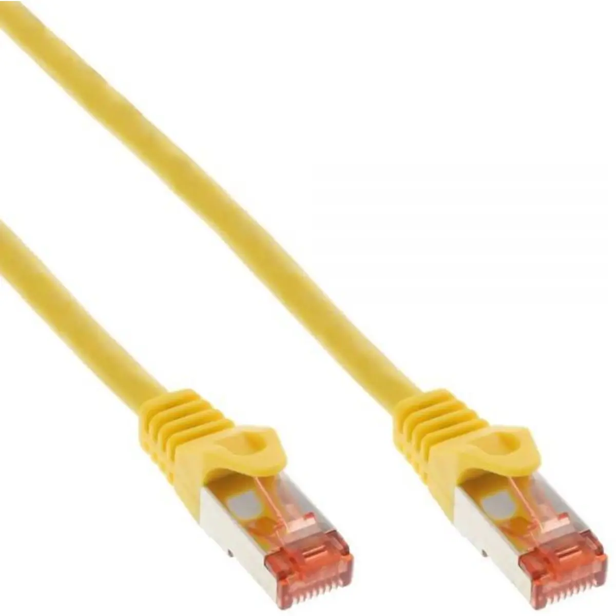 Patch Cable RJ-45 S/FTP Cat6 Yellow 1 m