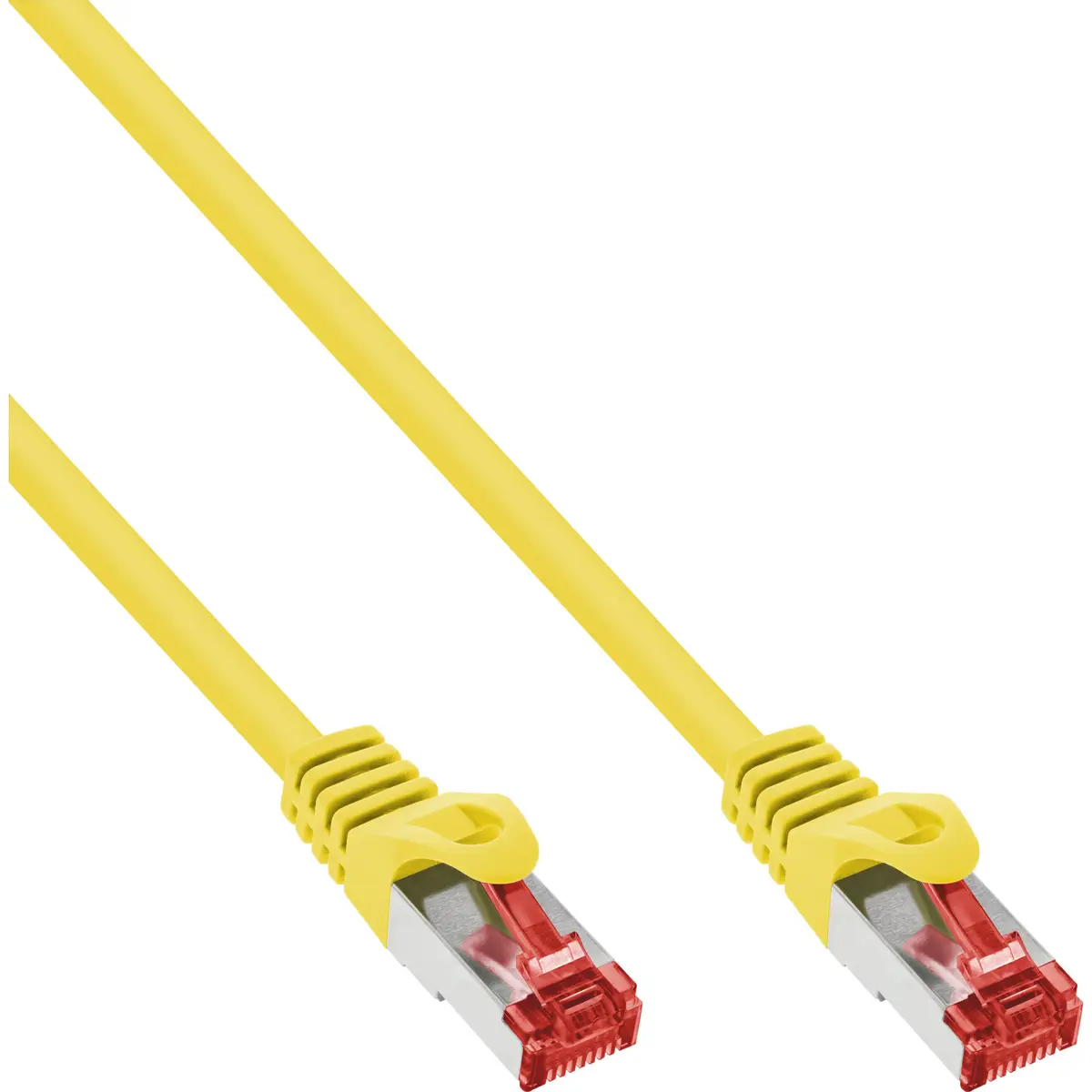 Patch Cable RJ-45 S/FTP Cat6 Yellow 1 m