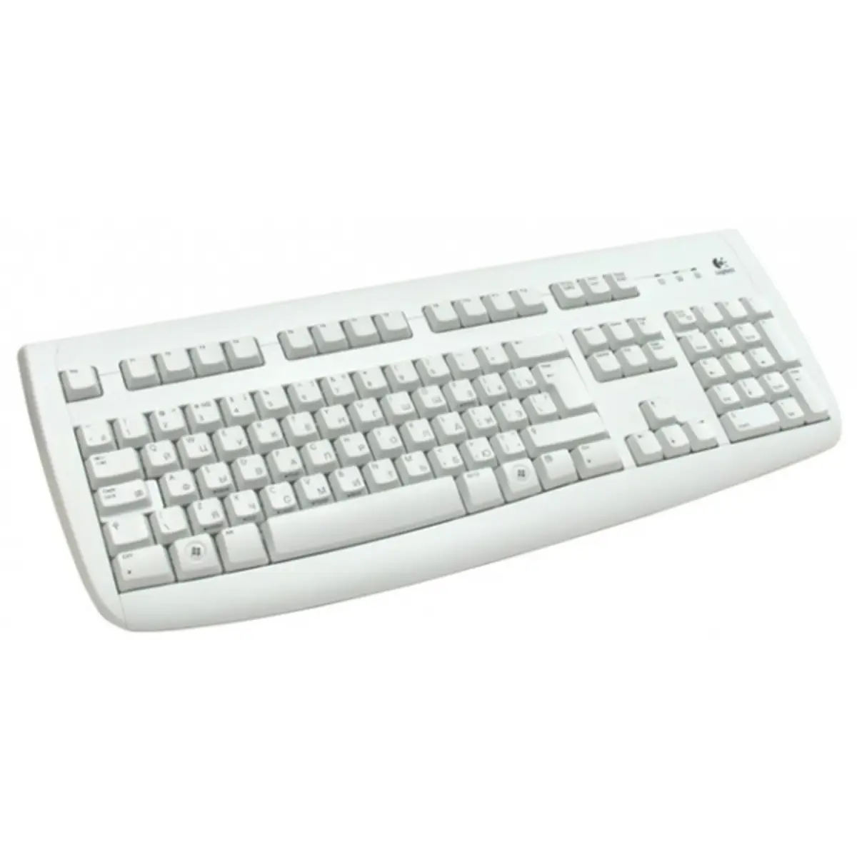 Tastatur K120 for Business USB weiß Tastatur-Layout Deutsch