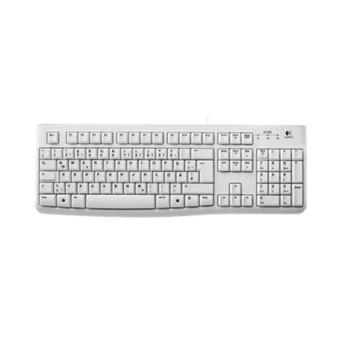 keyboard K120 for Business USB white keyboard-Layout german