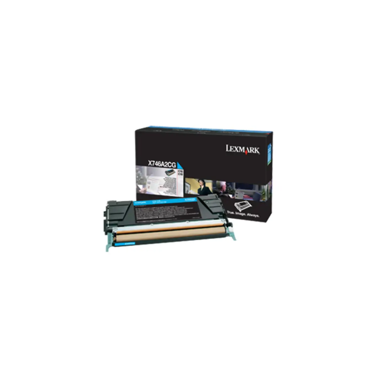 Toner X746A2CG ca. 7000 pages cyan