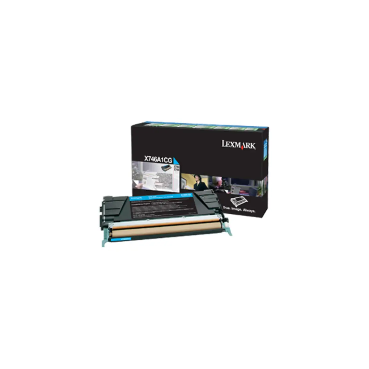Toner X746A1CG ca. 7000 pages cyan