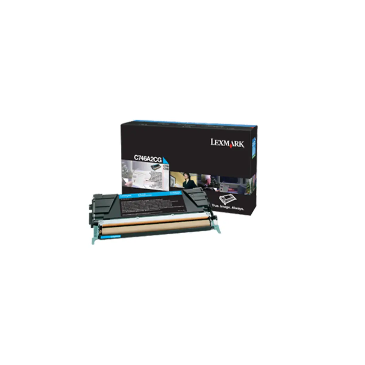Toner C746A2CG ca. 7000 Seiten cyan