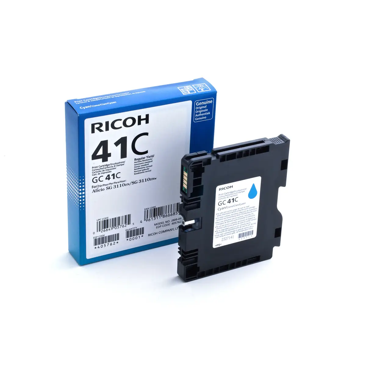 GC-41C Toner ca. 2200 Seiten cyan