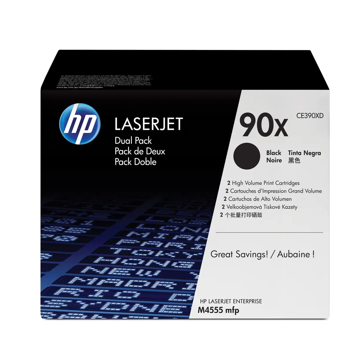 Toner CE390XD ca. je 24000 Seiten black Twinpack