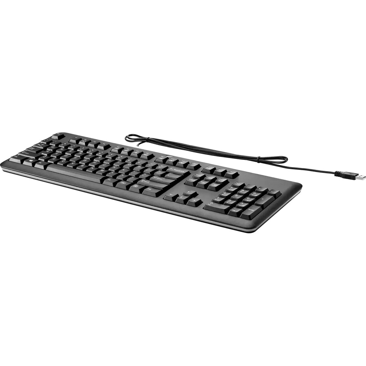 Tastatur USB schwarz Layout Deutsch