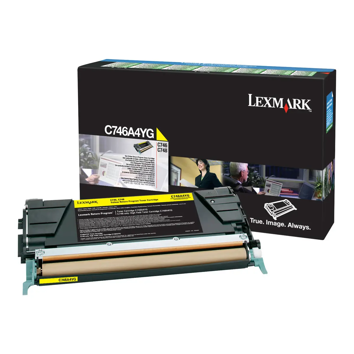 Toner C746A3YG ca. 7000 pages gelb