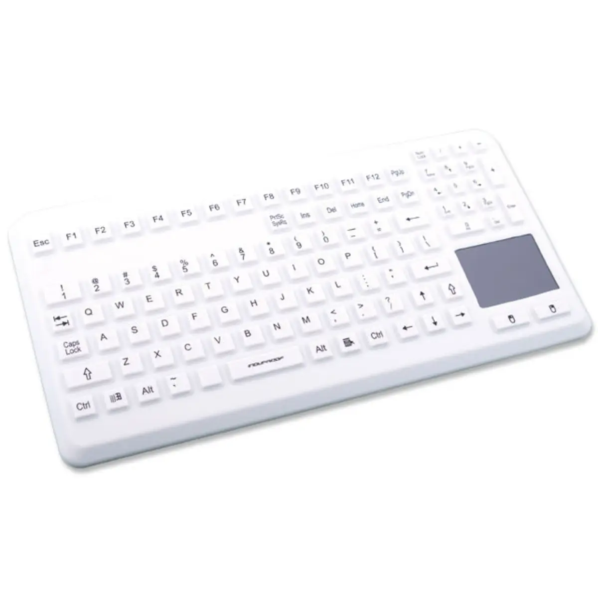 InduProof Advanced Touch keyboard USB IP68 german grey