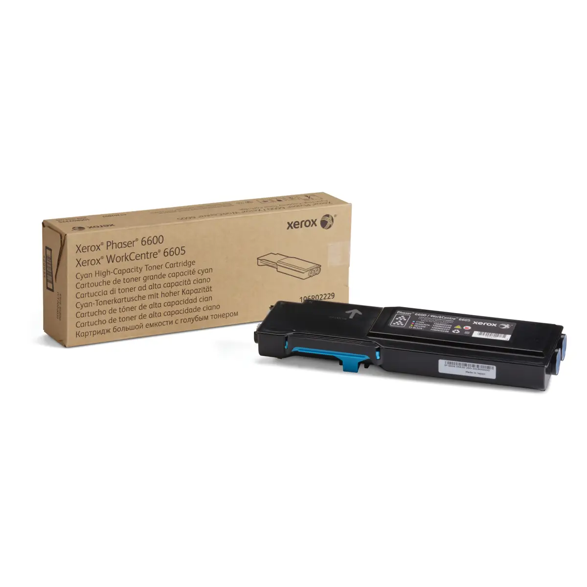 Toner 106R02229 ca. 6000 pages cyan