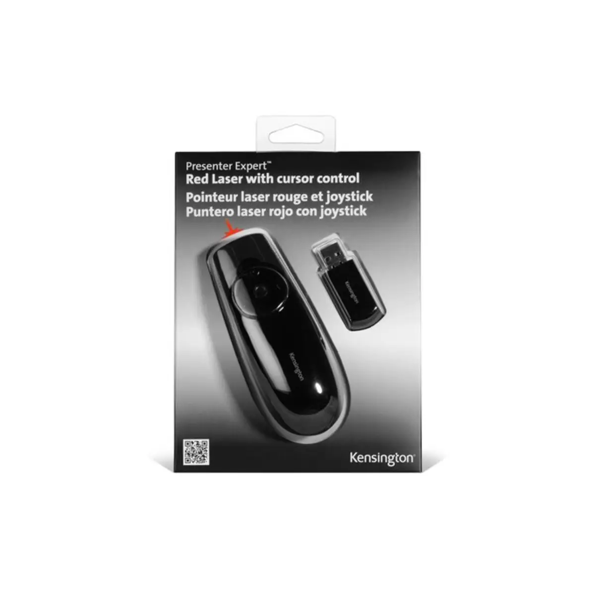 Presenter Expert Red Laser with Cursor Control black