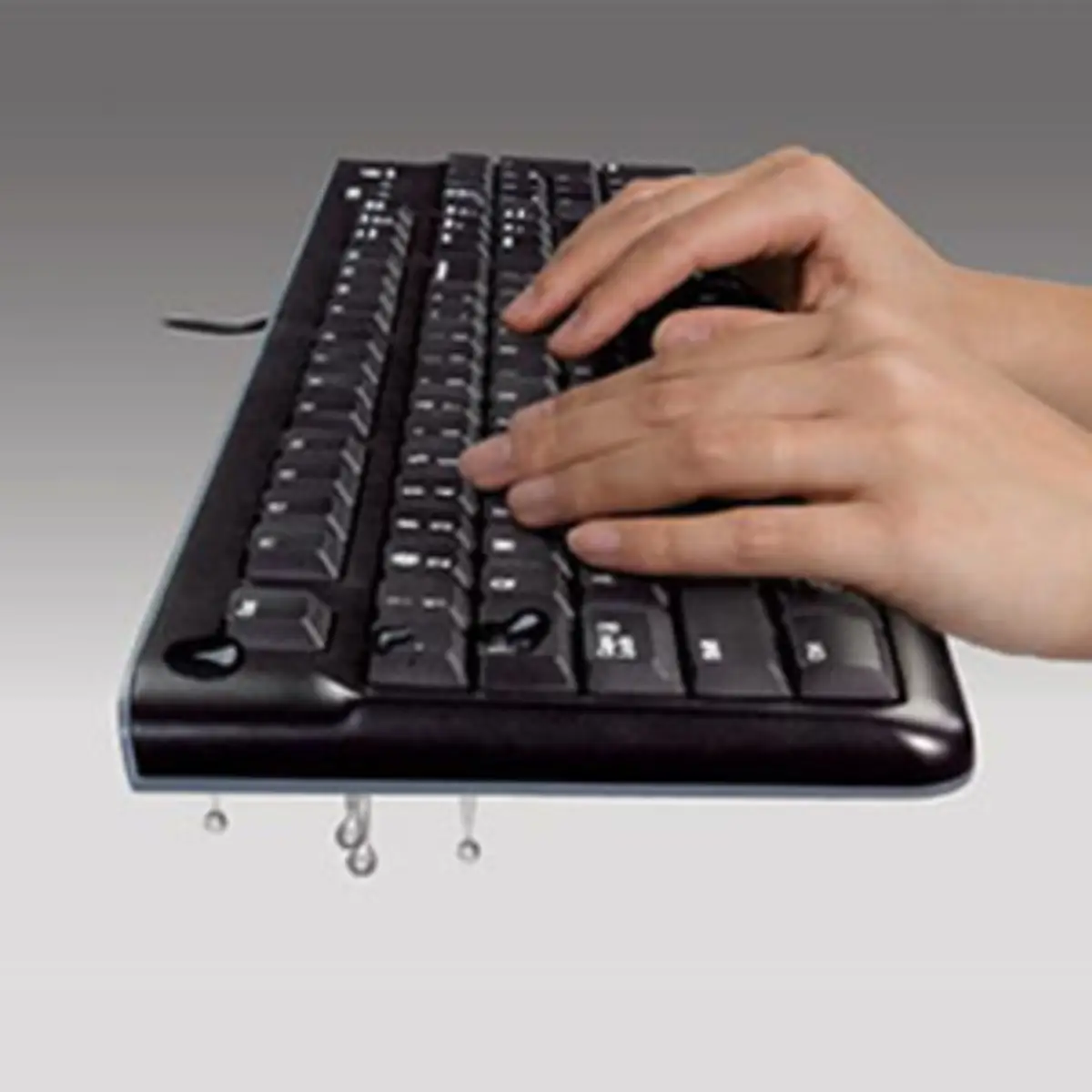 K120 keyboard USB black US Layout