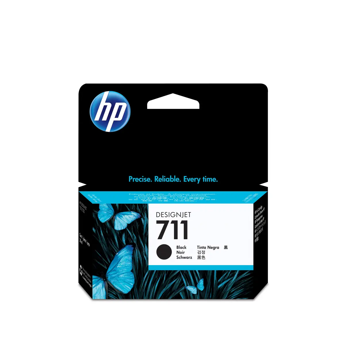 Ink Cartridge Nr 711 for DesignJet T120, T520, black, 29 ml