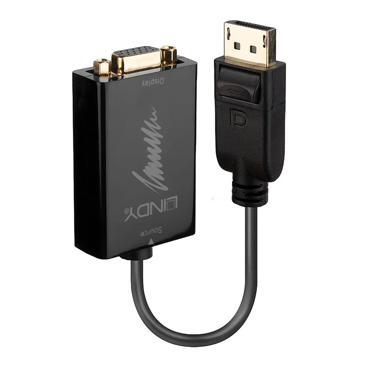 adaptor DisplayPort/VGA plug/socket 0,15 m