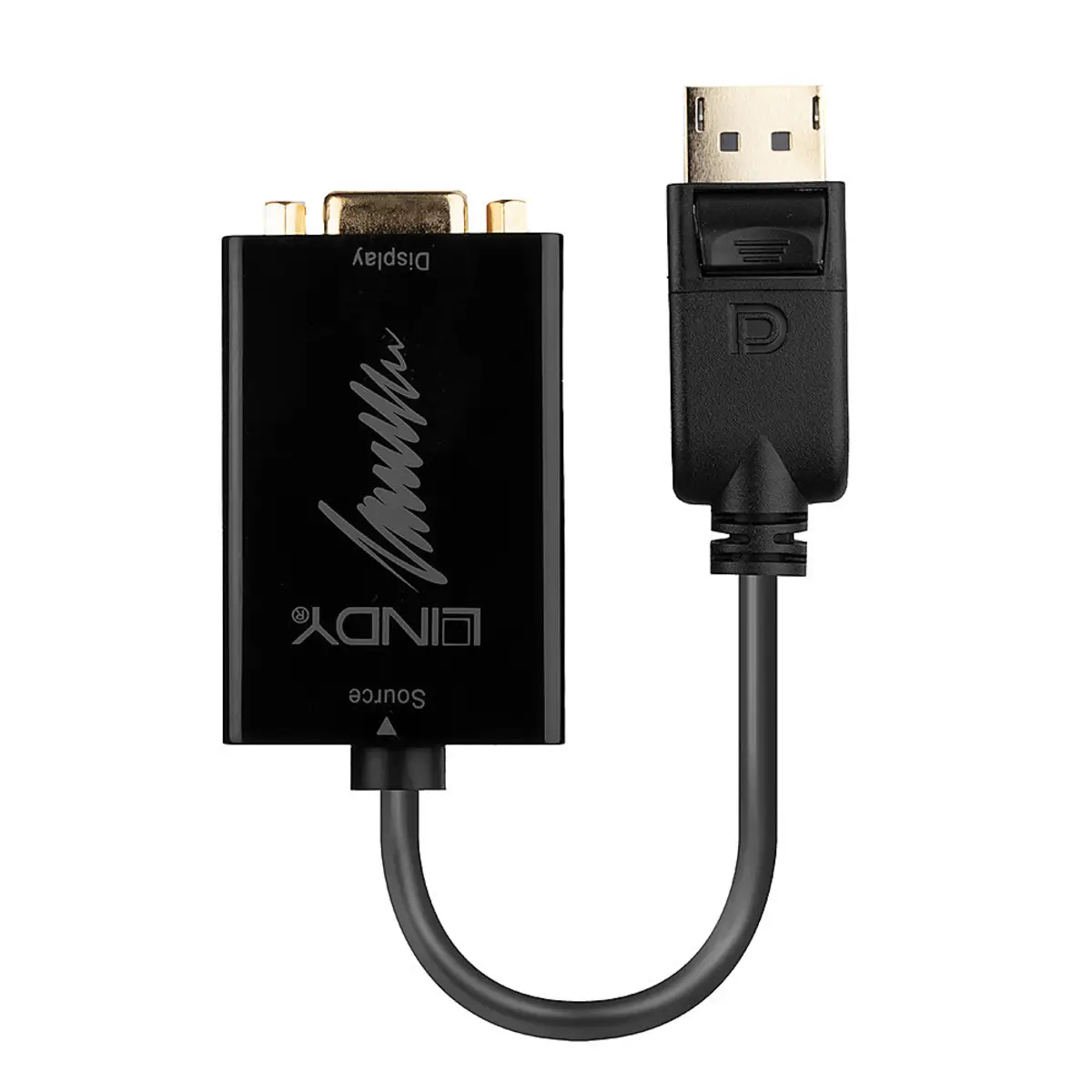 adaptor DisplayPort/VGA plug/socket 0,15 m