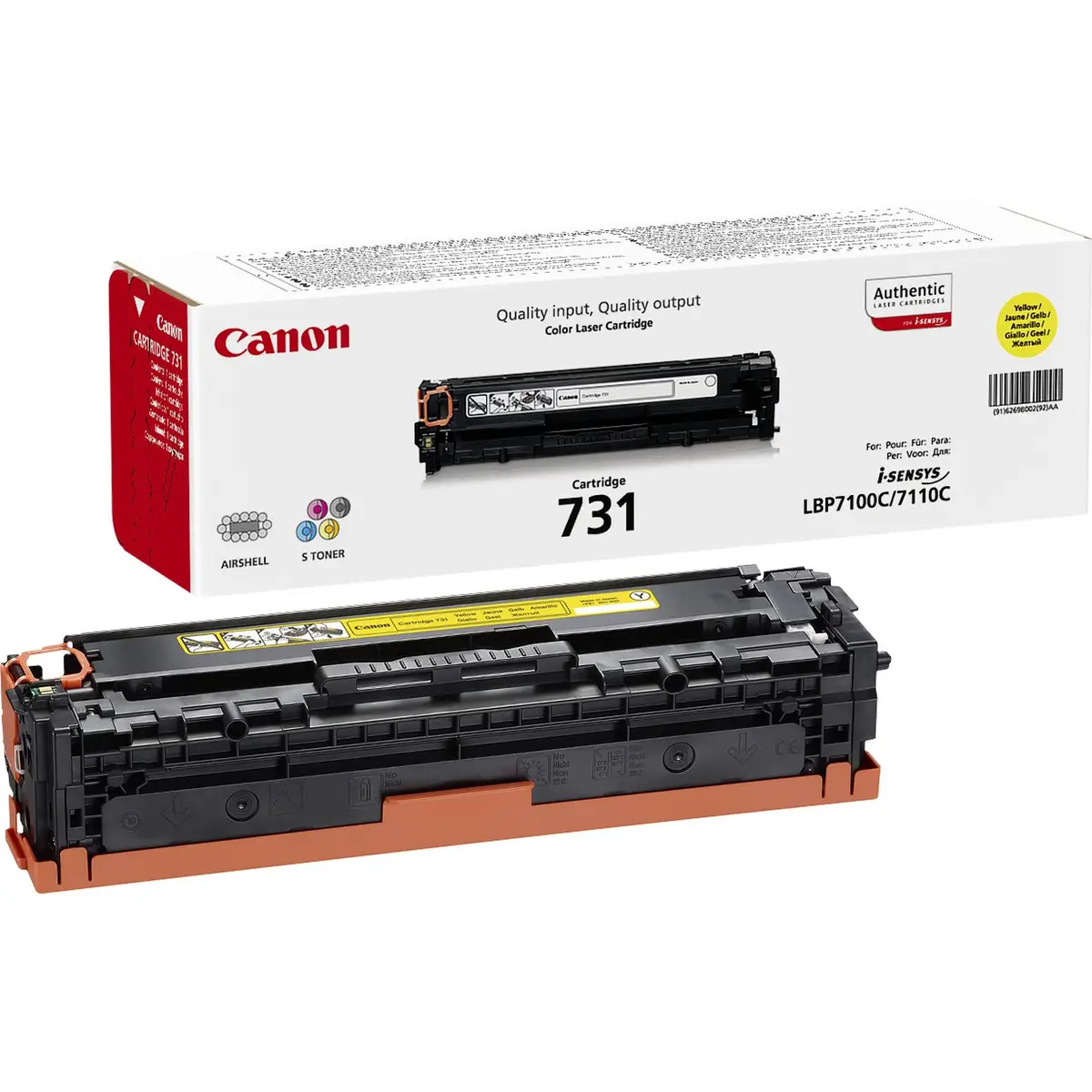 Toner 6269B002 ca. 1500 pages yellow