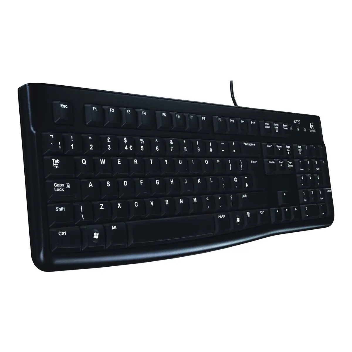 K120 Tastatur für Business Layout US