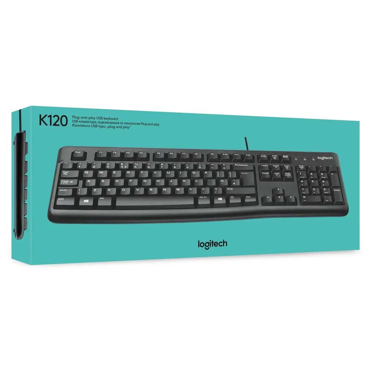 K120 Tastatur für Business Layout US