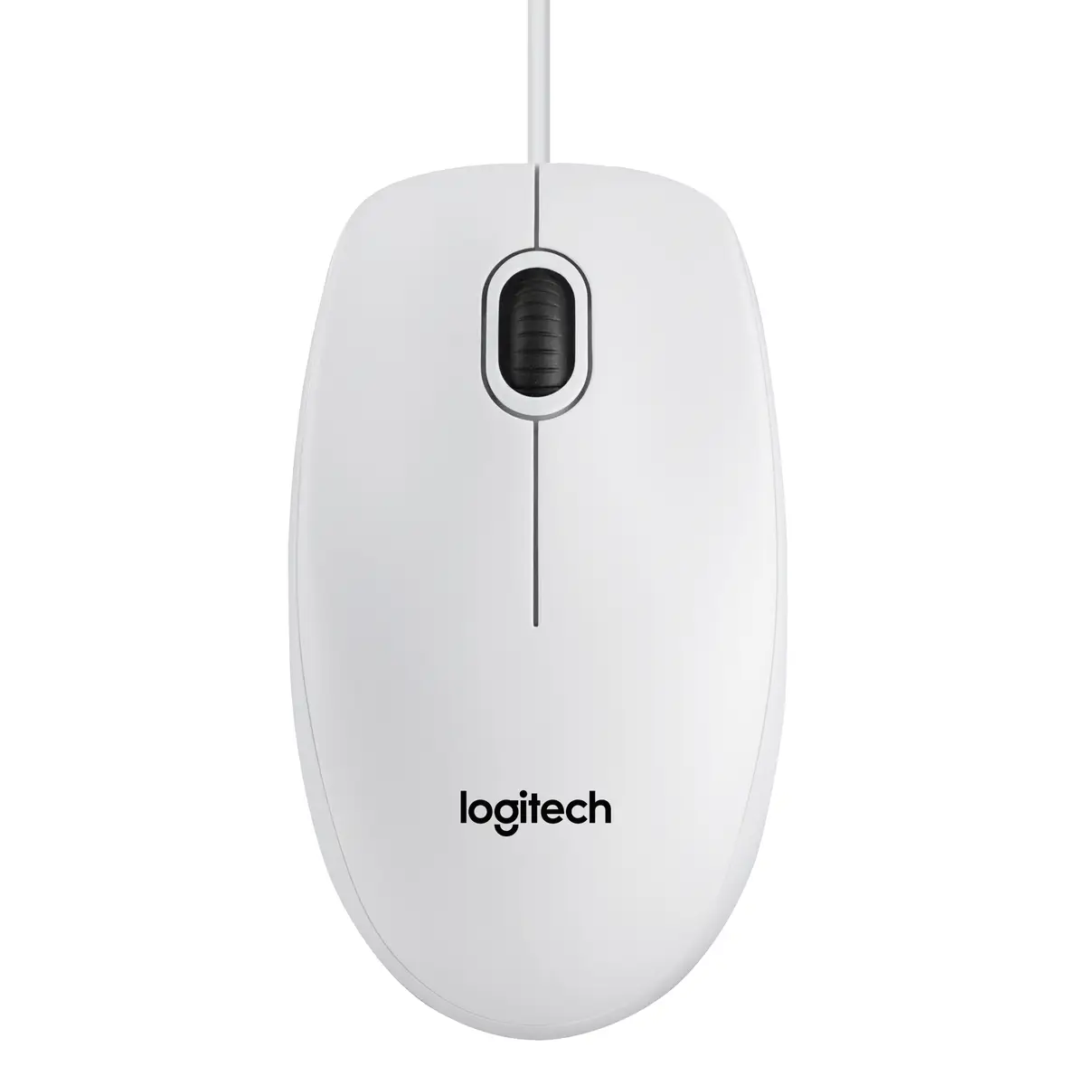 B100 Mouse optical USB white cabled 3 Buttons