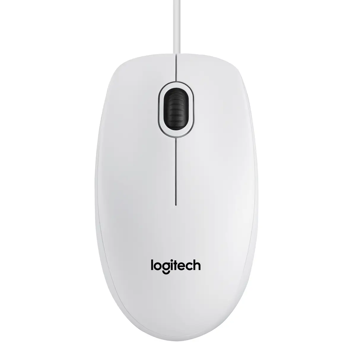 B100 Mouse optical USB white cabled 3 Buttons