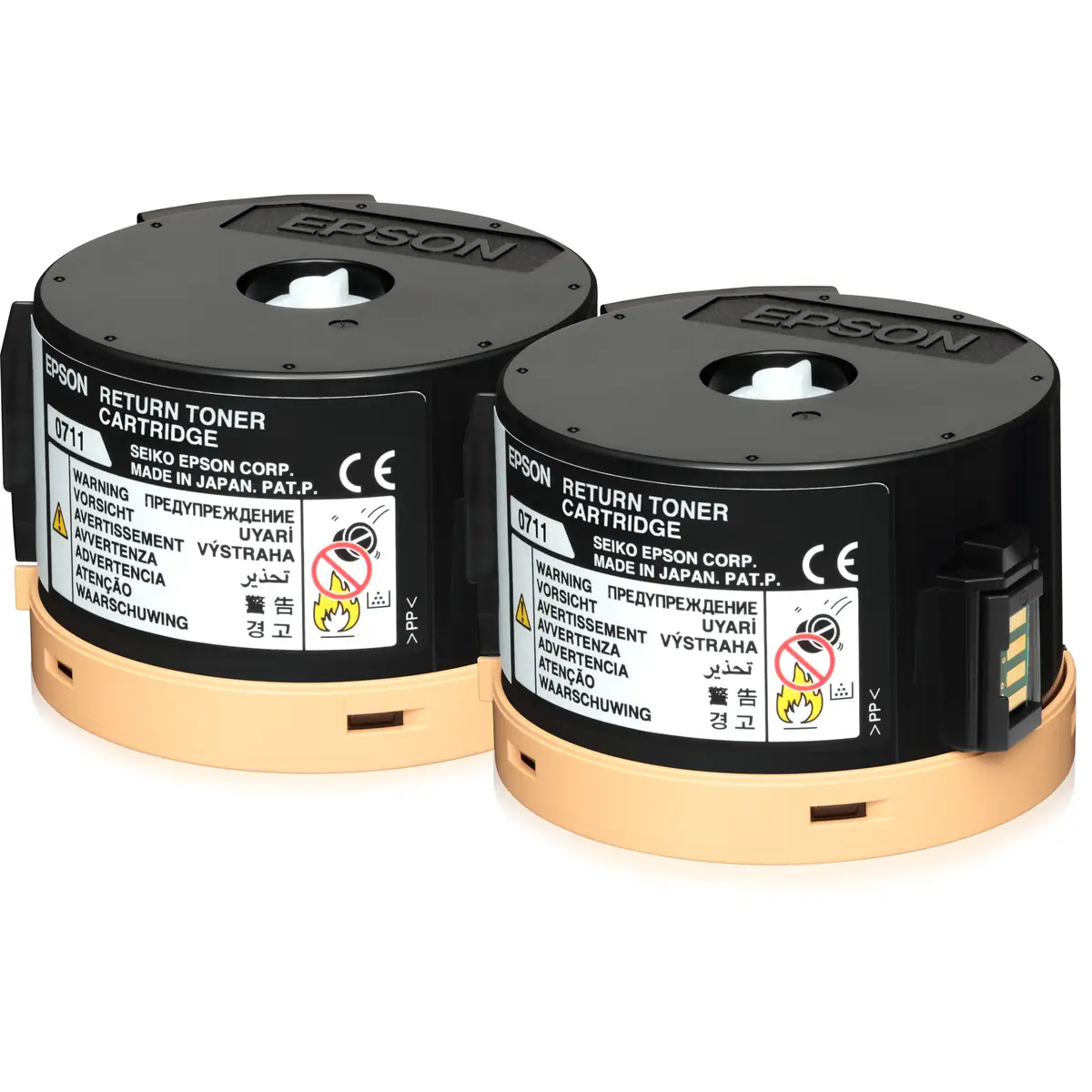 Toner C13S050711 ca. 2500 pages black Twinpack