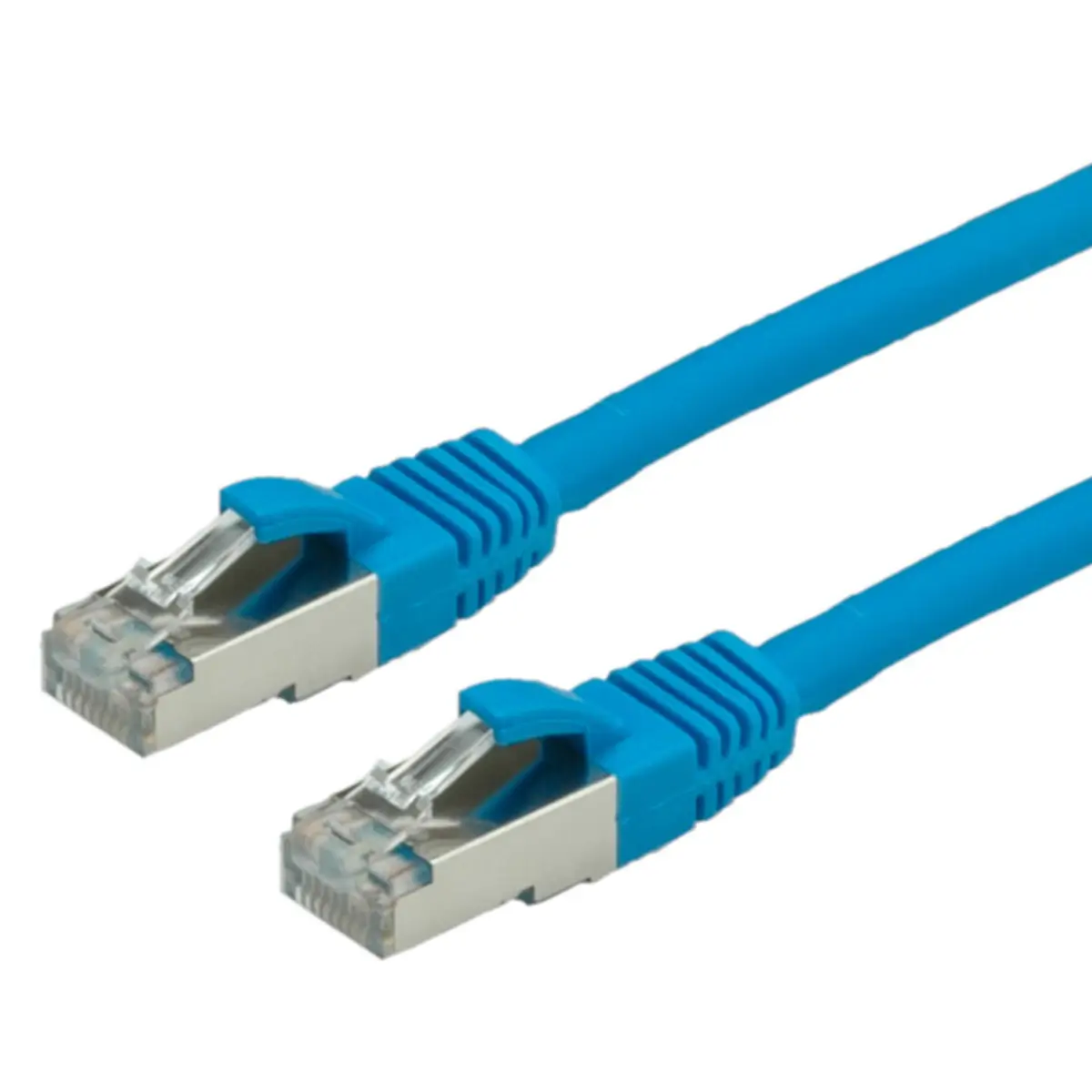 Patch Cable RJ-45 S/FTP Cat6 Blue 0,5m
