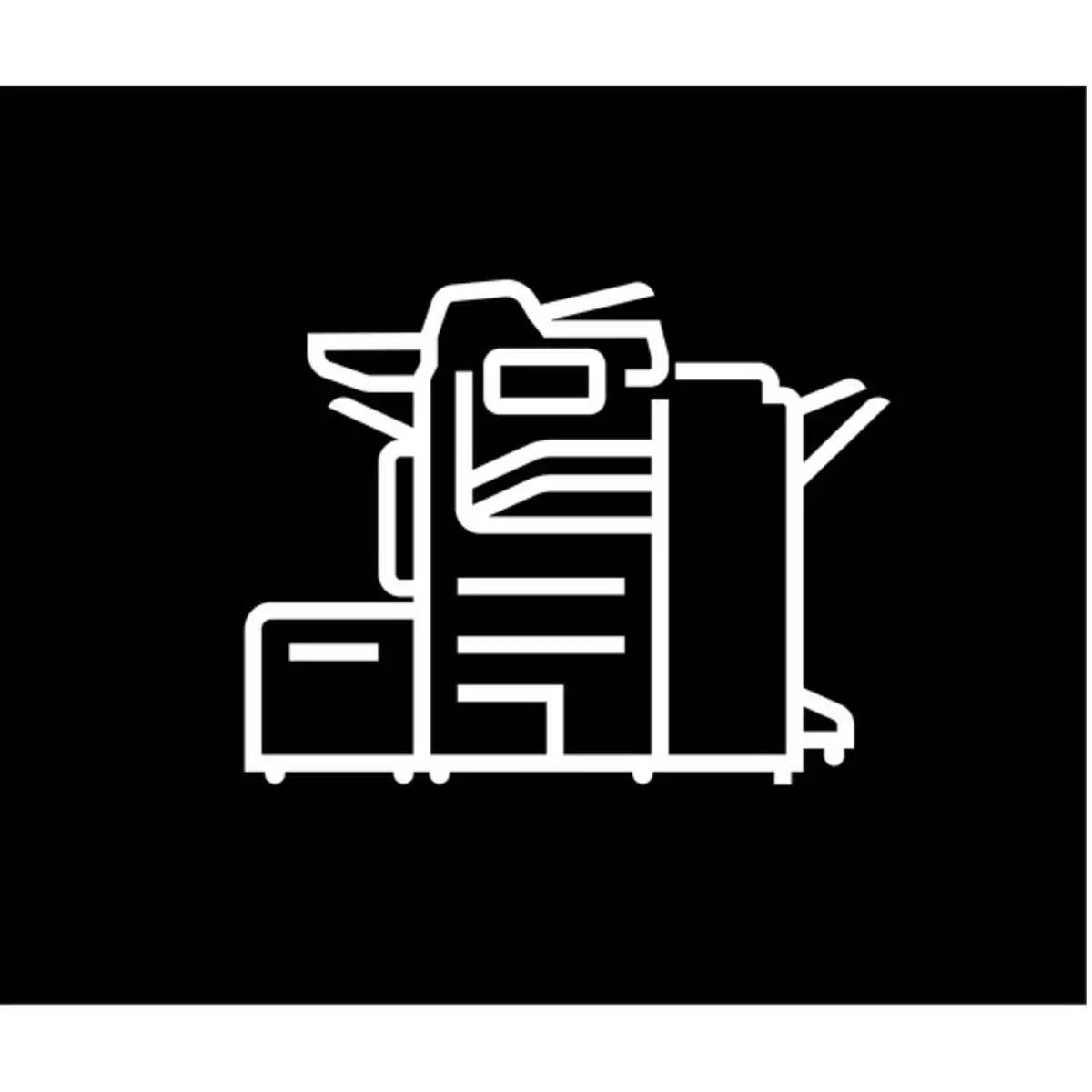 Storage Cart, Drucker-Rollenstand