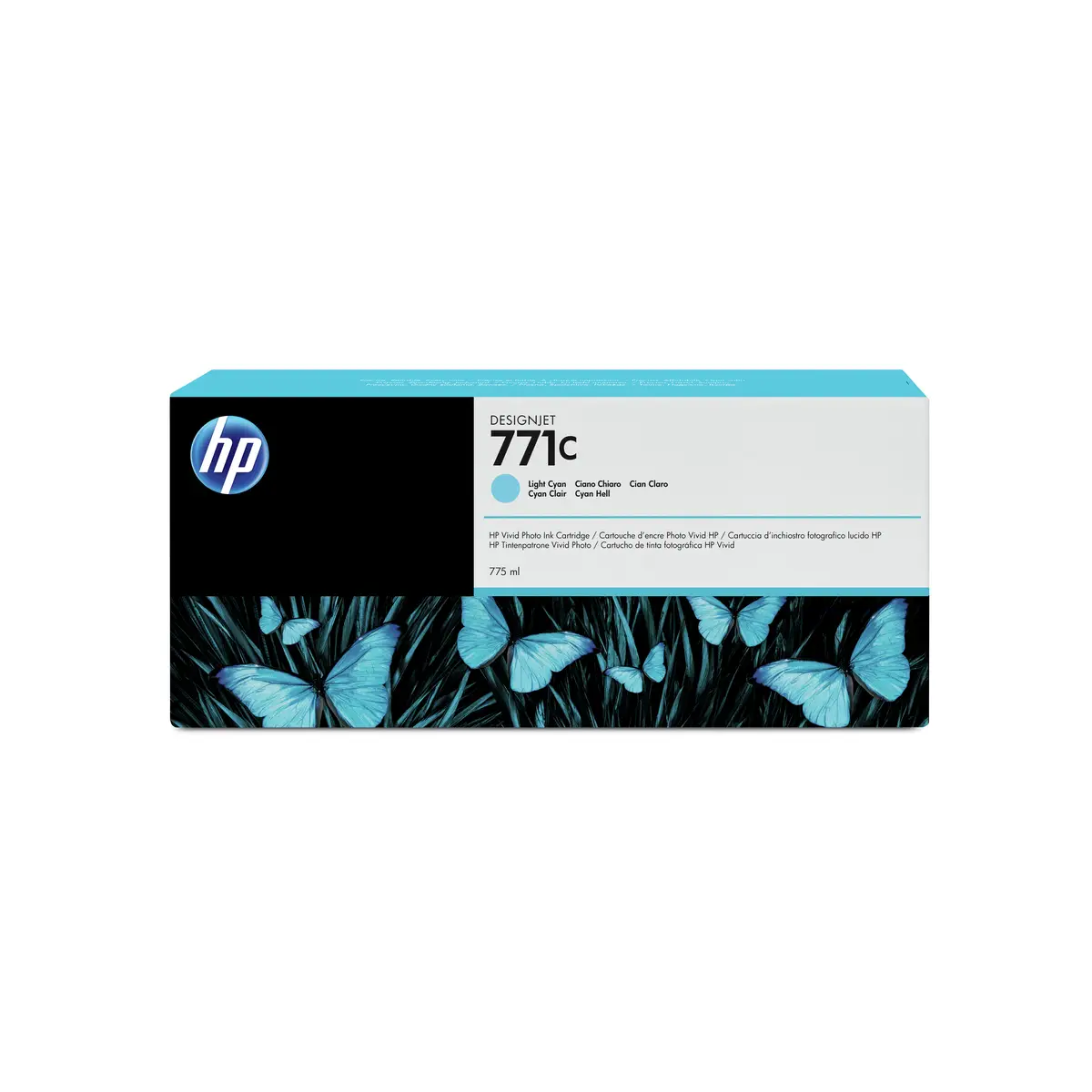 Tintenpatrone Nr. 771C ca. 775ml hellcyan